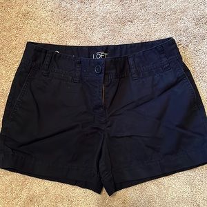 Ann Taylor LOFT navy blue shorts